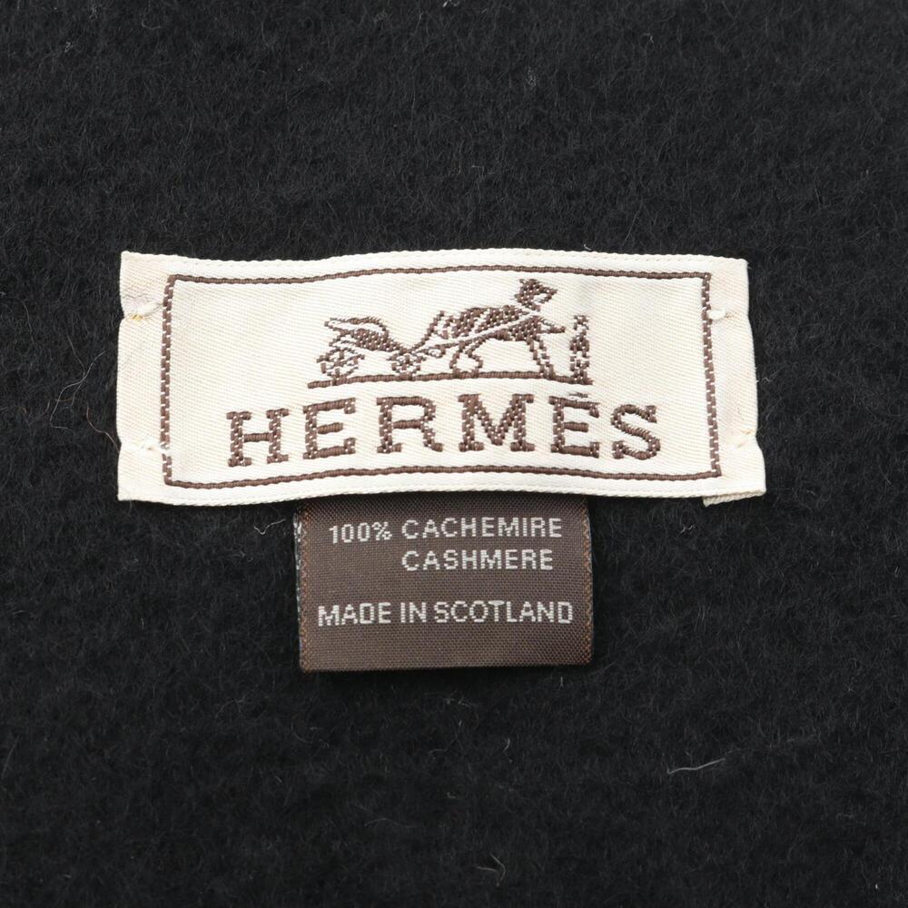 HERMES Black Scarf - Picture 2 of 6